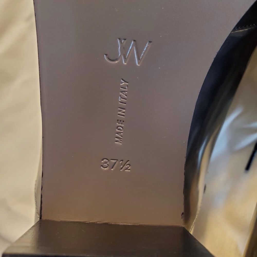 Jason Wu Silver, Leather, Pony Hair Brogues Oxfords 7.5 - Picture 12 of 13